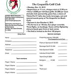 new golf entry form